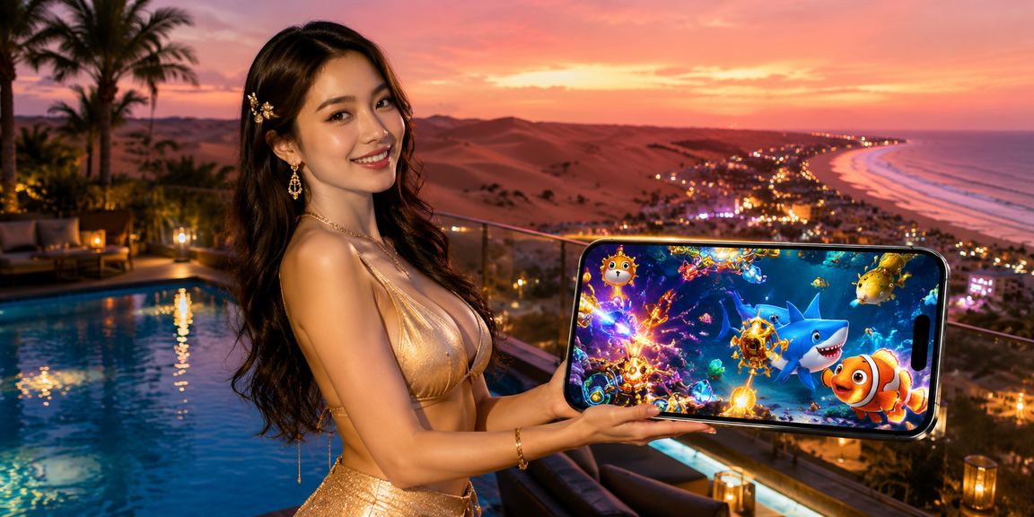 Trò chơi bắn cá trực tuyến tại bãi biển Mũi Né Việt Nam