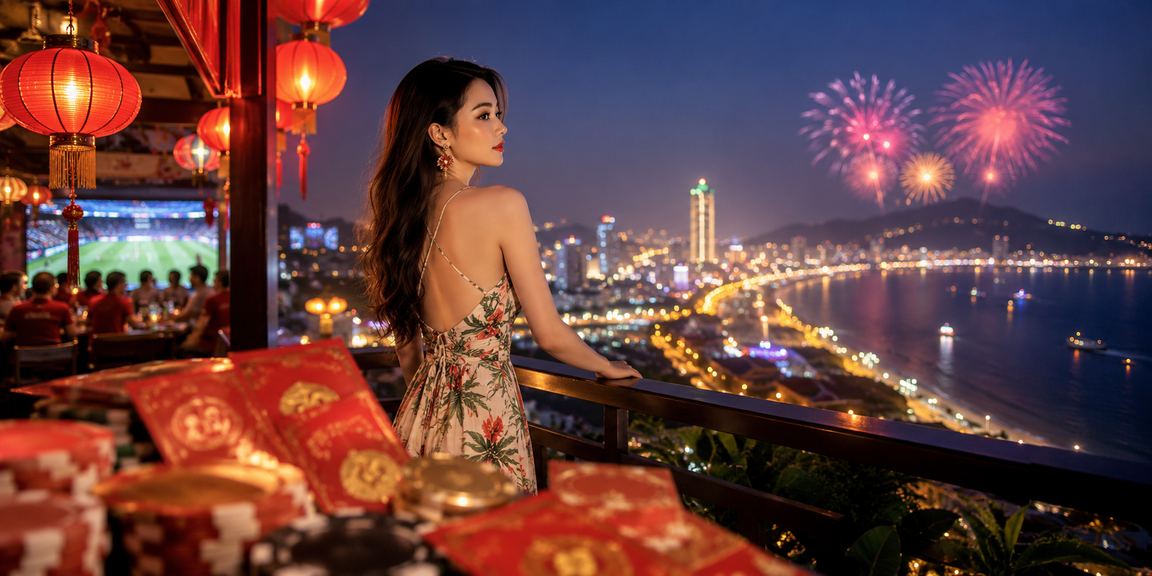 Lễ hội đèn lồng và phong bì đỏ tại Vũng Tàu dịp Tết